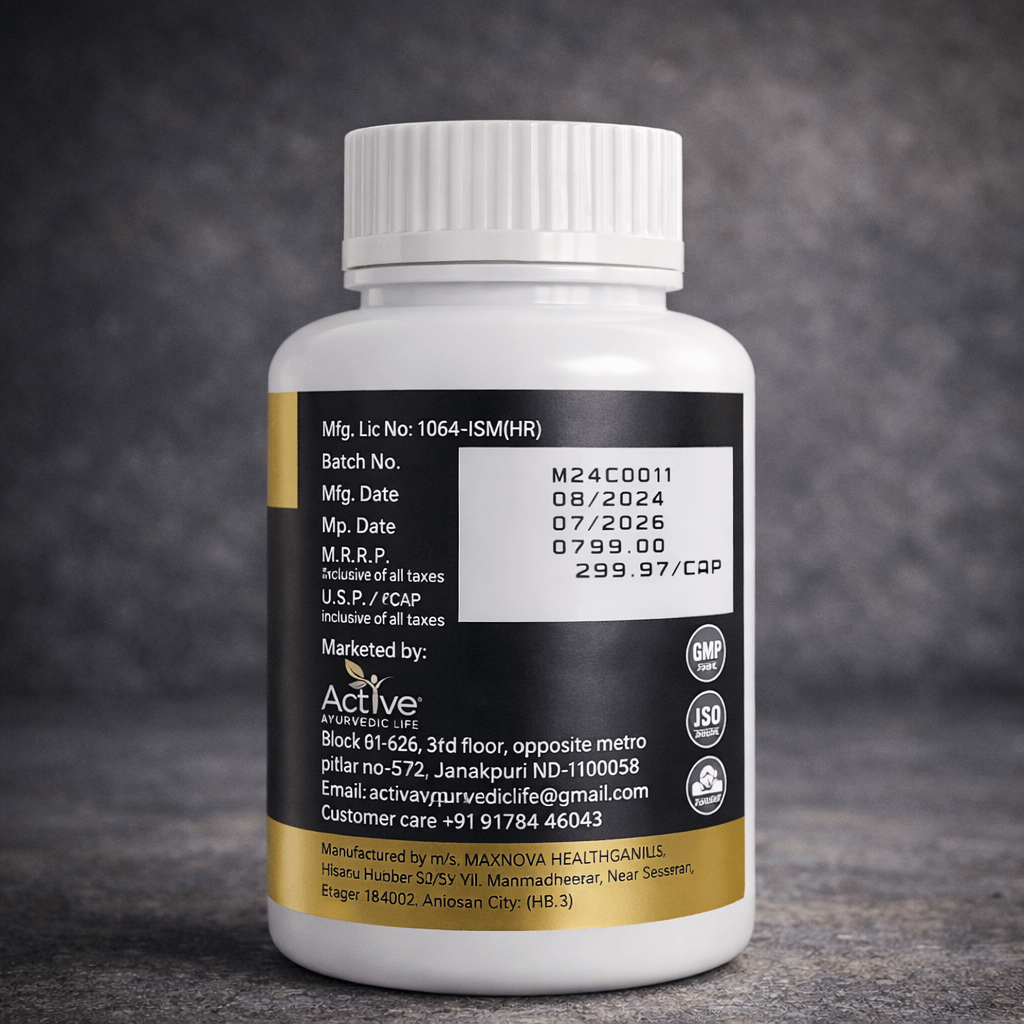 Active Ayurvedic Life – Best Ayurvedic Strength & Vitality Medicine for Men
