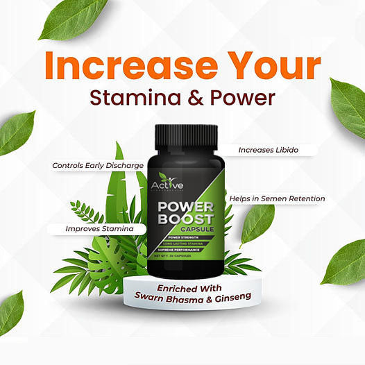 Power Booster Capsule Ayurvedic For Men, & Oil | Ayurvedic Medicine Stamina Booster