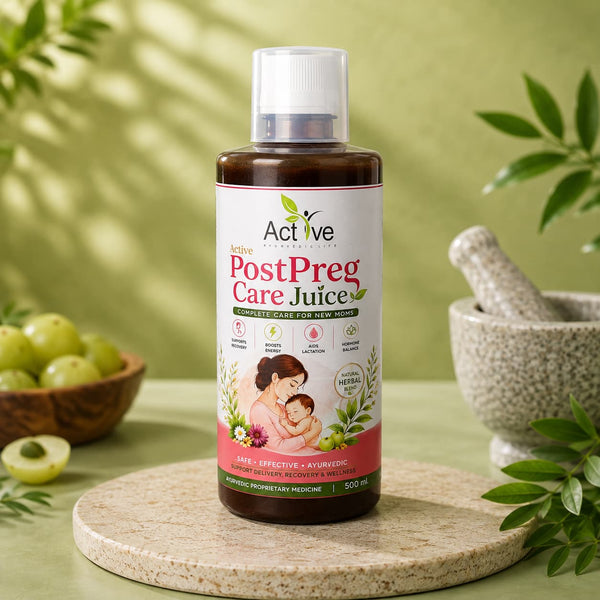 Active PostPreg Care Juice – 500 ml | Ayurvedic Post-Delivery Wellness Formula