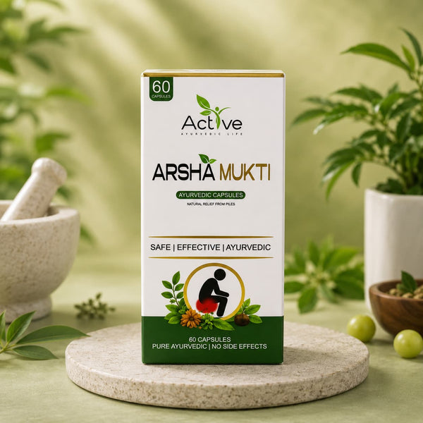 Active Arsha Mukti Ayurvedic Capsules – 60 Capsules