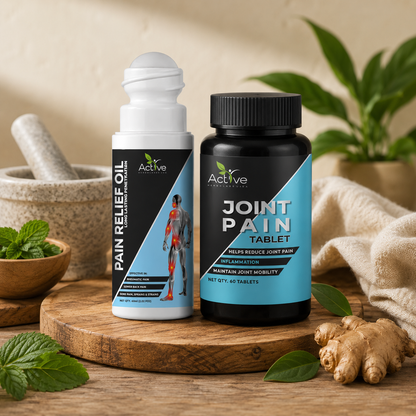 Best Active Ayurvedic Joint & Pain Relief Combo Pack